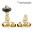 T-TRV-020-CR-UB-ALT00 - Flatford Traditional TRV Corner Unlacquered Brass Thermostatic Radiator Valves T-TRV-020-CR-UB-ALT00 - Flatford Traditional TRV Corner Unlacquered Brass Thermostatic Radiator Valves
